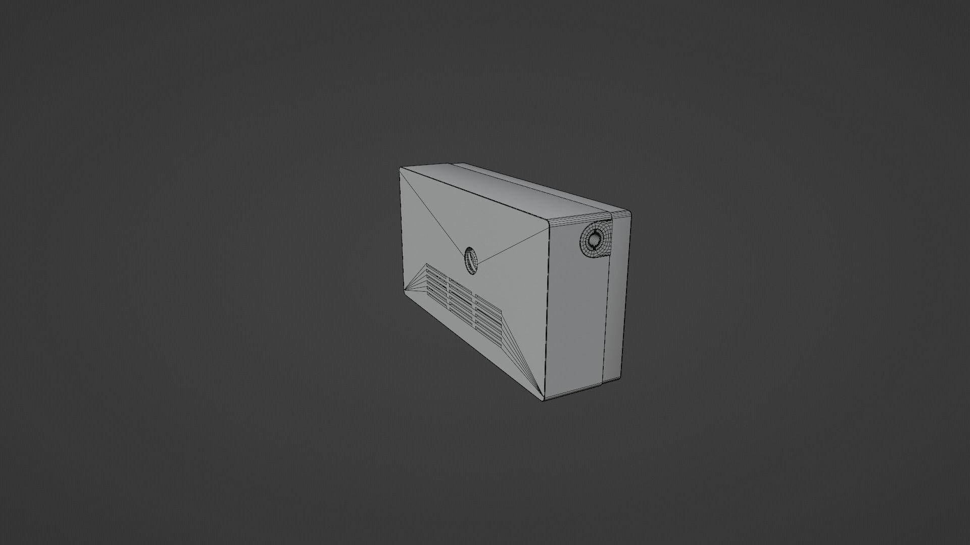 1960s TMK 10 Transistor Radio 3D model_6