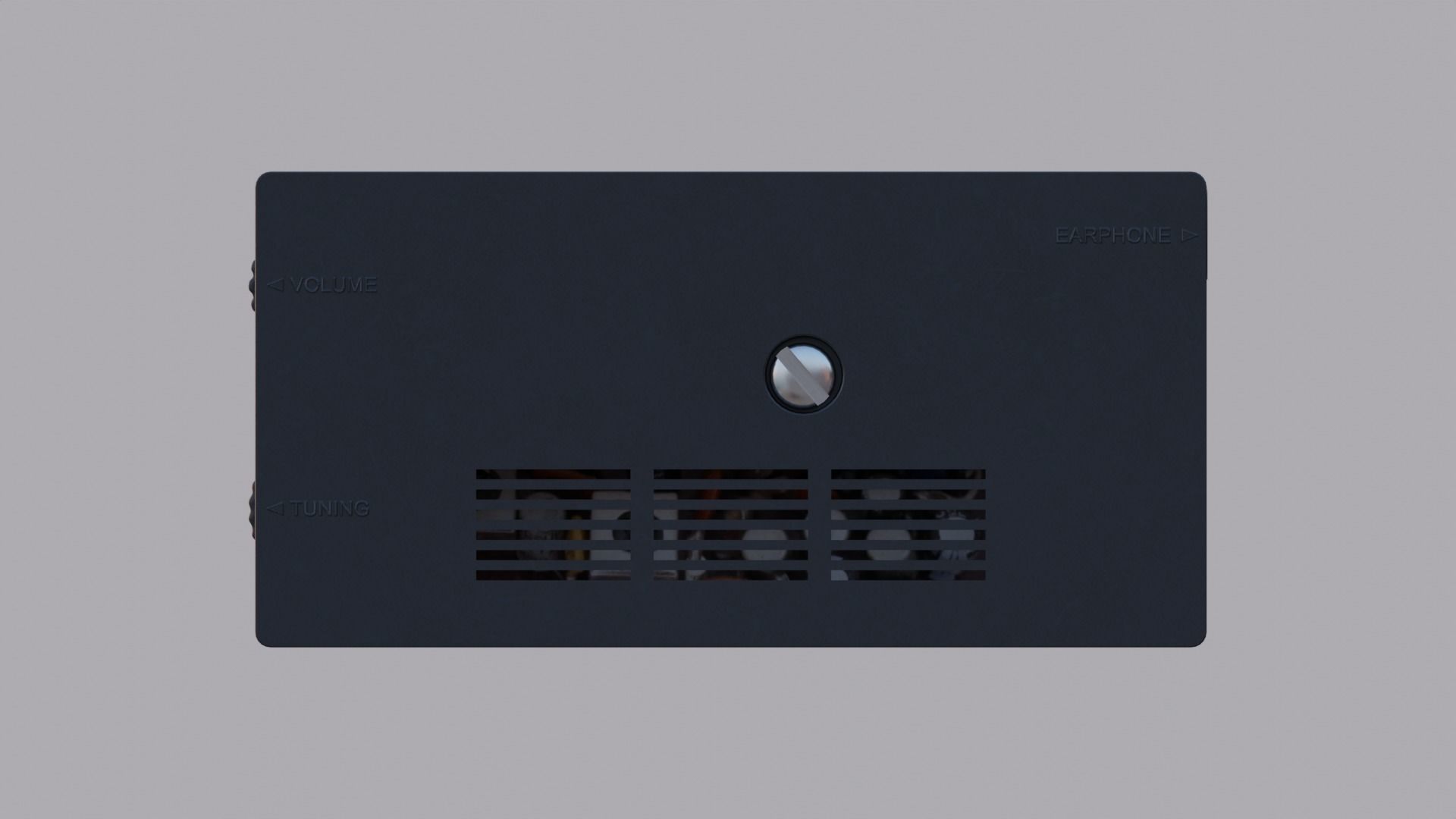 1960s TMK 10 Transistor Radio 3D model_5