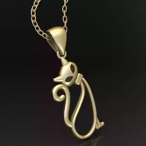 Cat pendant