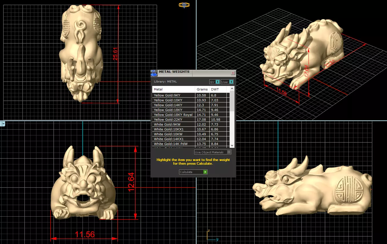 Pixiu Face Bracelet-Unicorn bracelet  statue 3D print model 3D print model_0