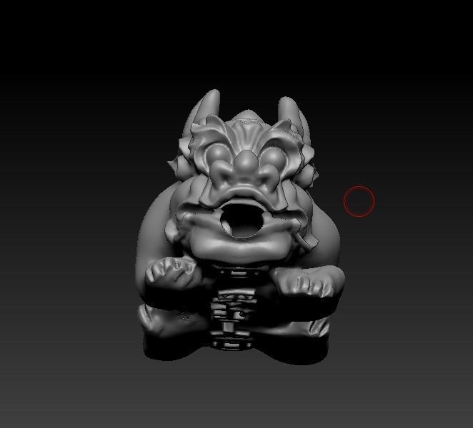 Pixiu Face Bracelet-Unicorn bracelet  statue 3D print model 3D print model_9