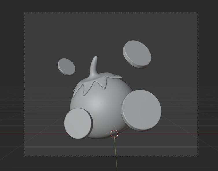 Food 3d Illustration Icon Pack 3D model_26