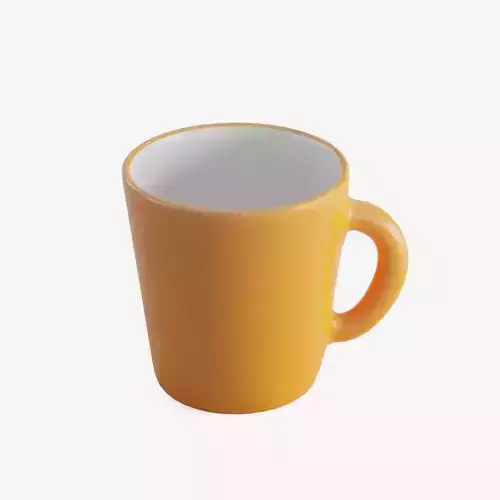 Coffee Cup 03  Low-poly 3D model