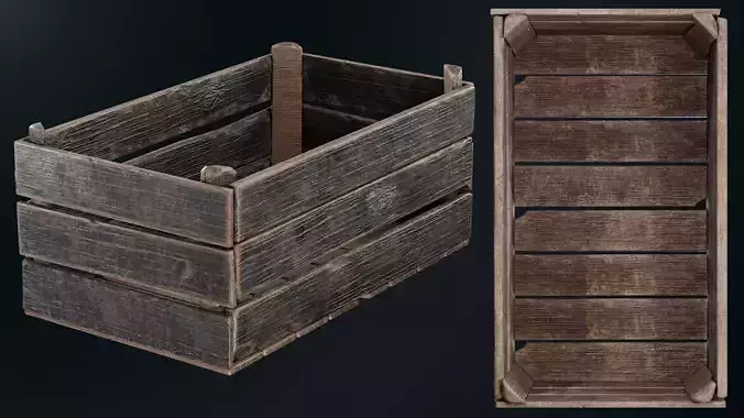 Wooden Crate Version A