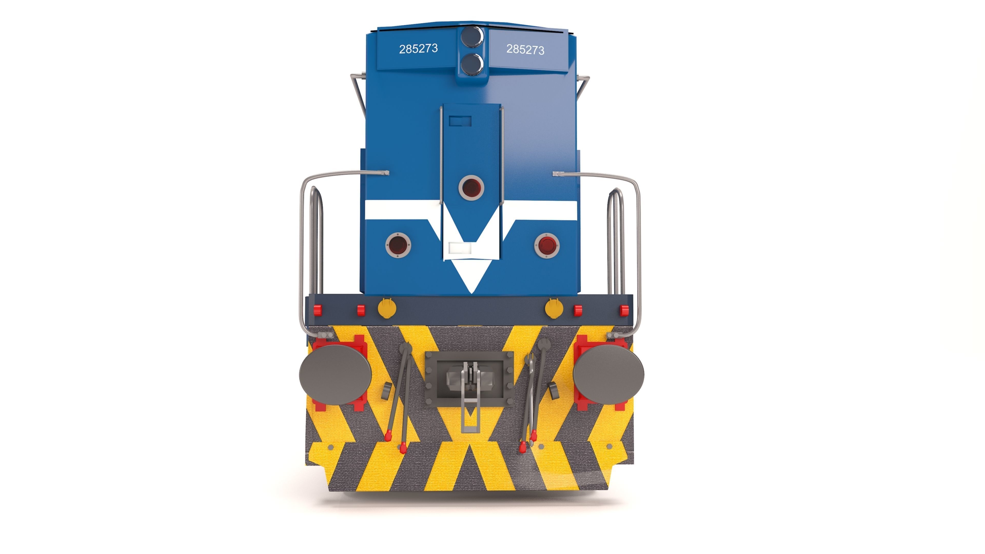 locomotive EMD G22W  3D model_8