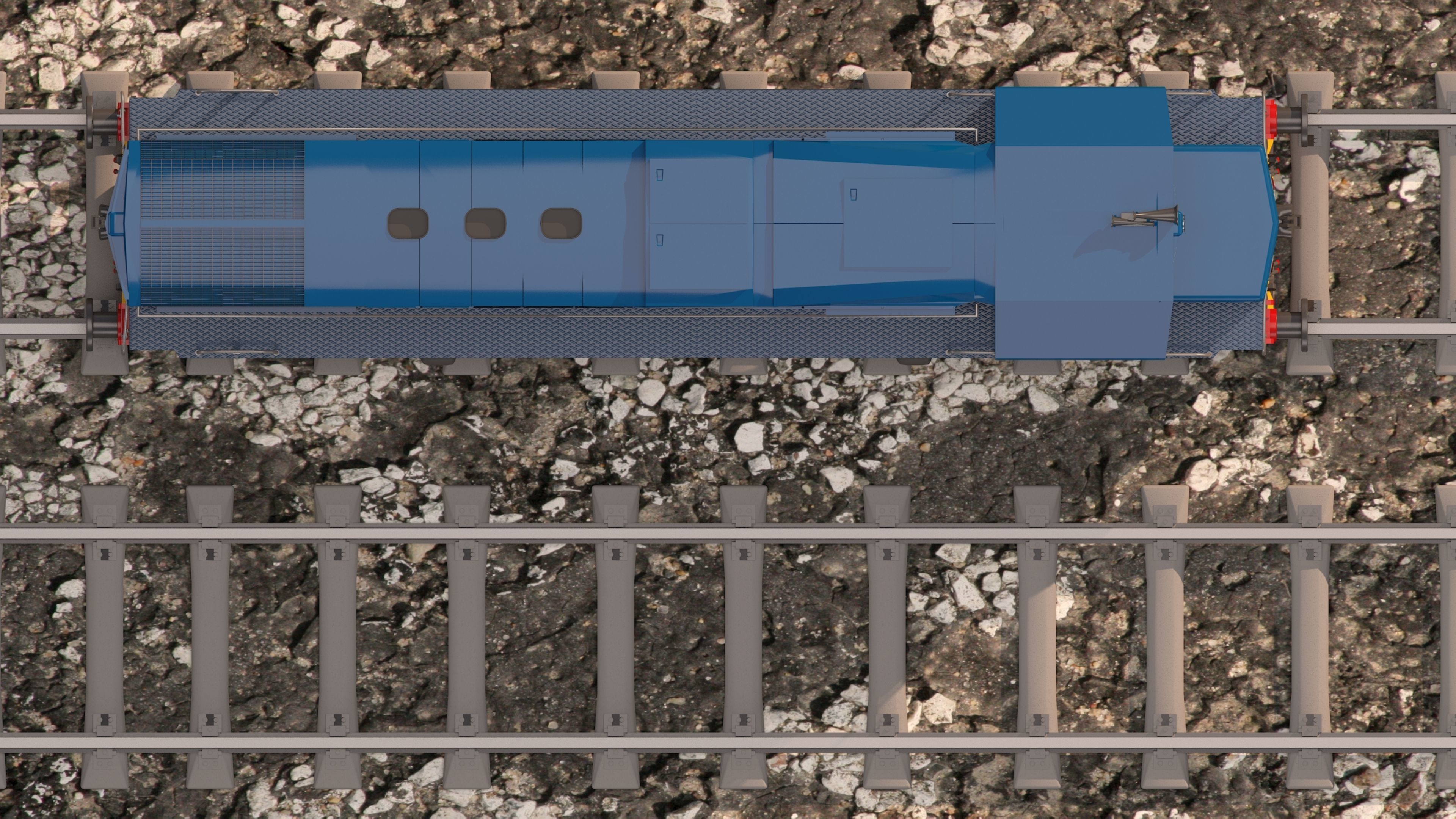 locomotive EMD G22W  3D model_53