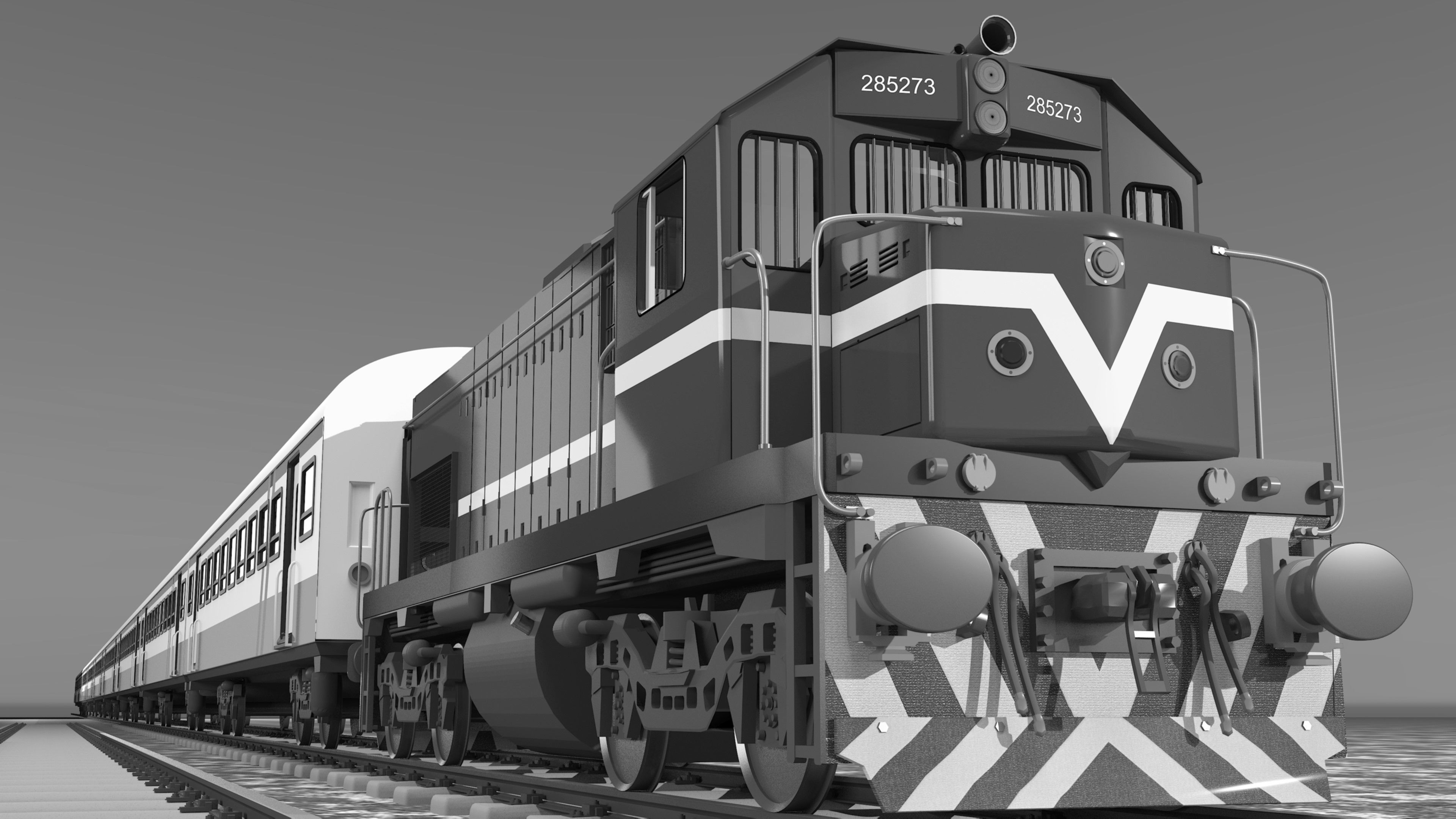 locomotive EMD G22W  3D model_64