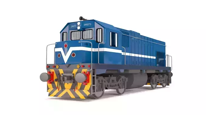 locomotive EMD G22W  3D model