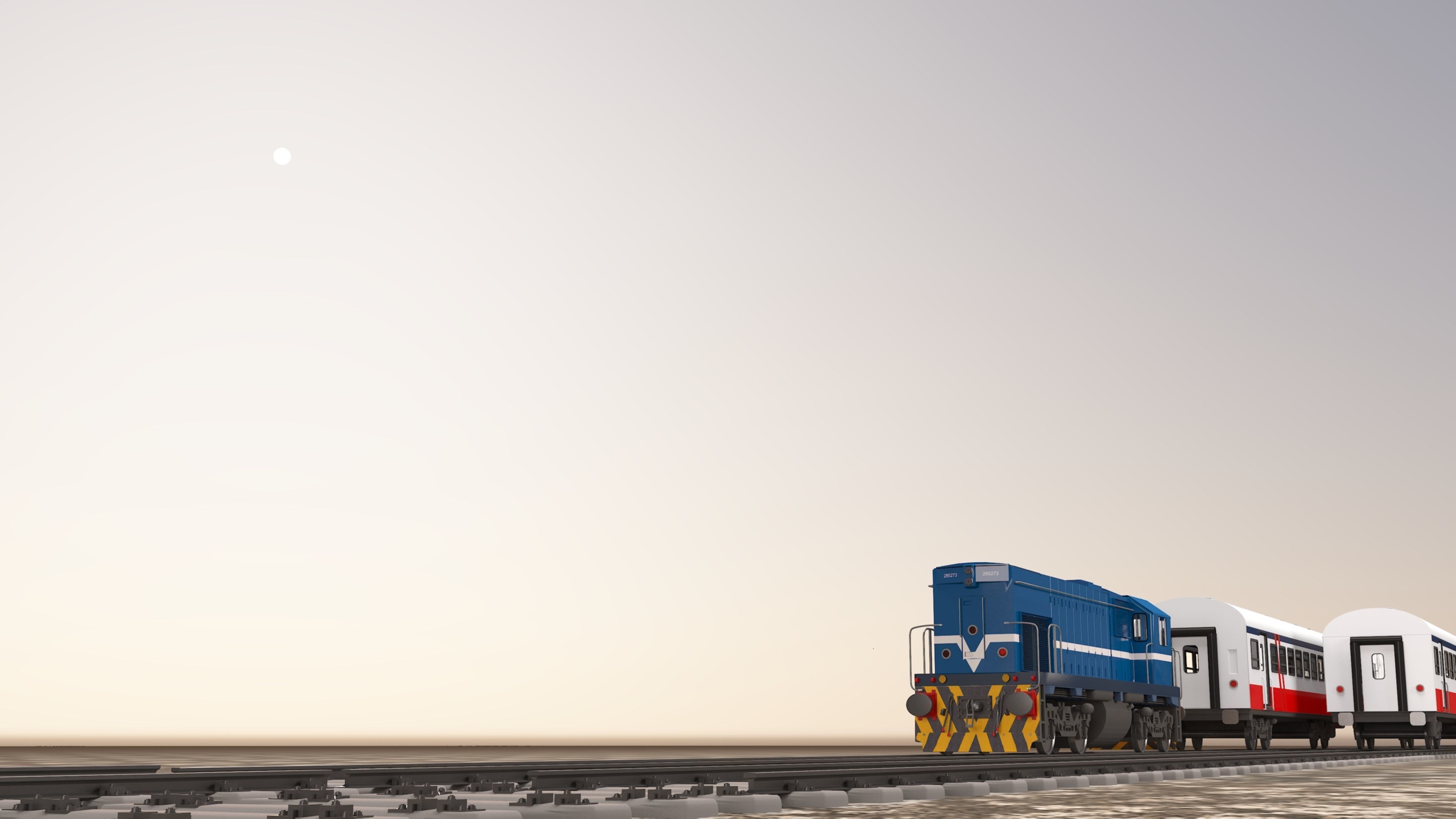 locomotive EMD G22W  3D model_43