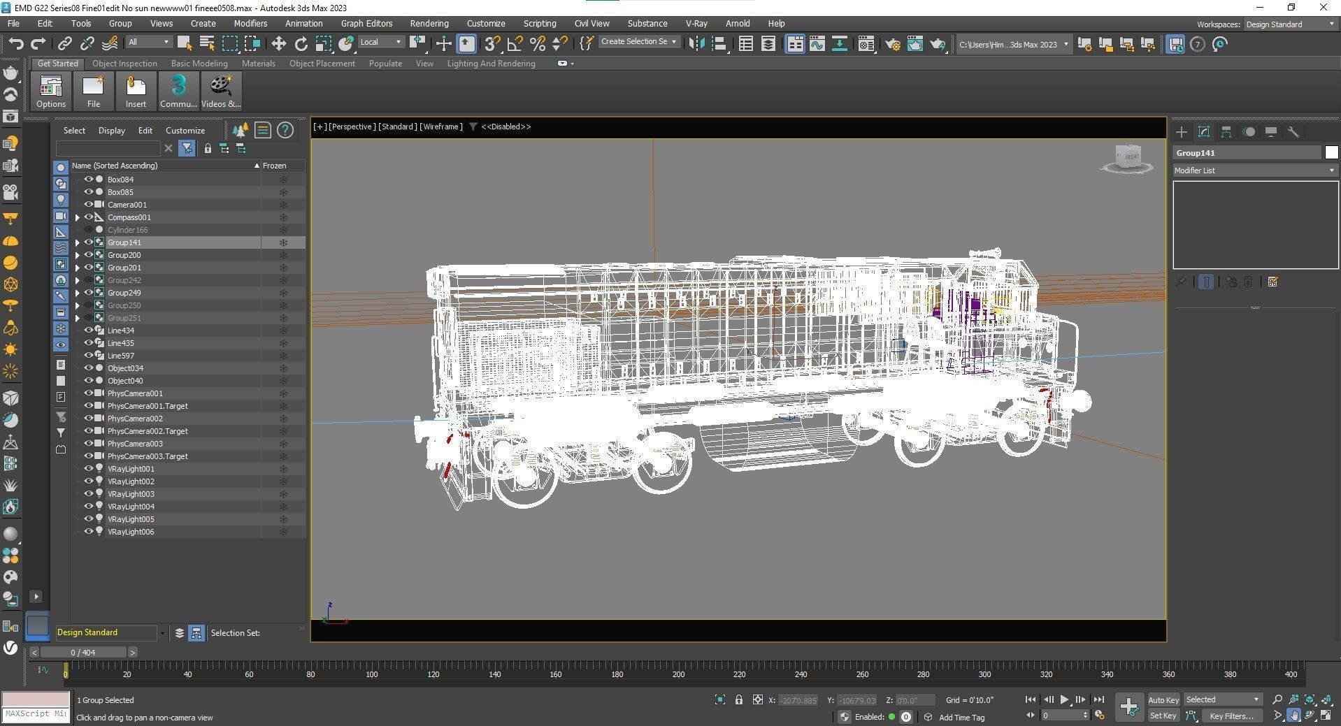 locomotive EMD G22W  3D model_56