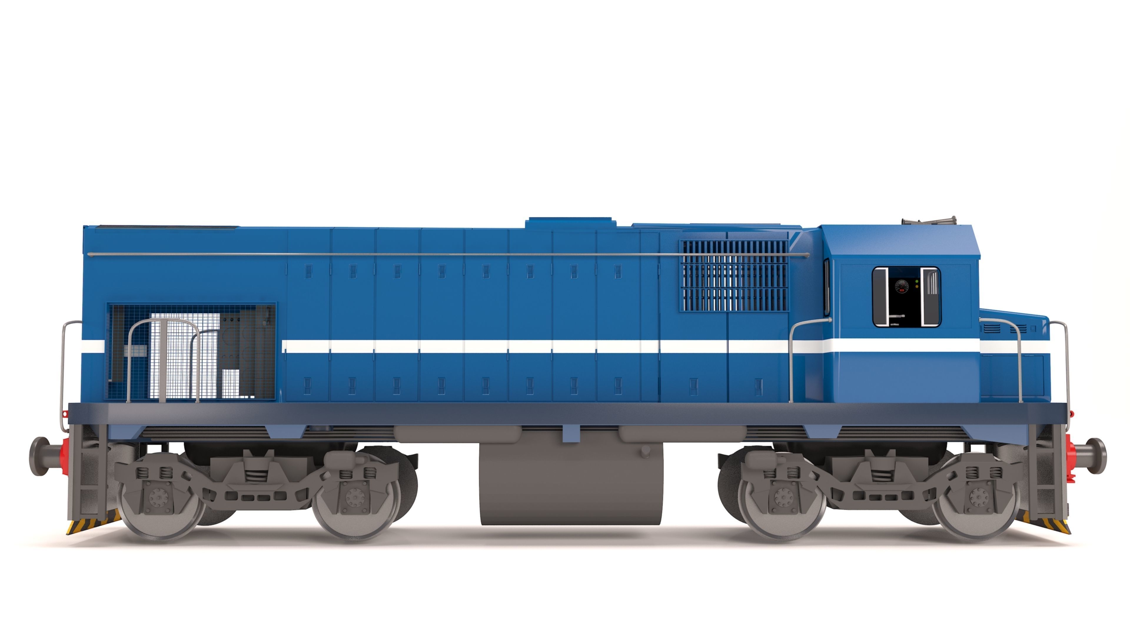locomotive EMD G22W  3D model_7