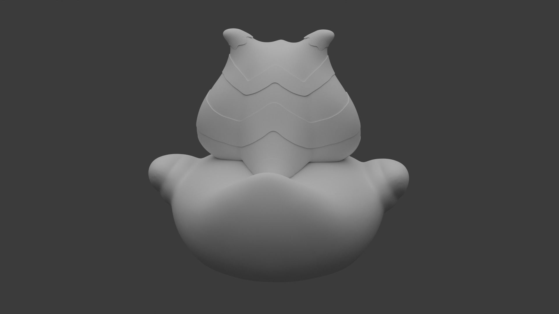 Star Wars Ahsoka Tano Rubber Duck 3D print model_2