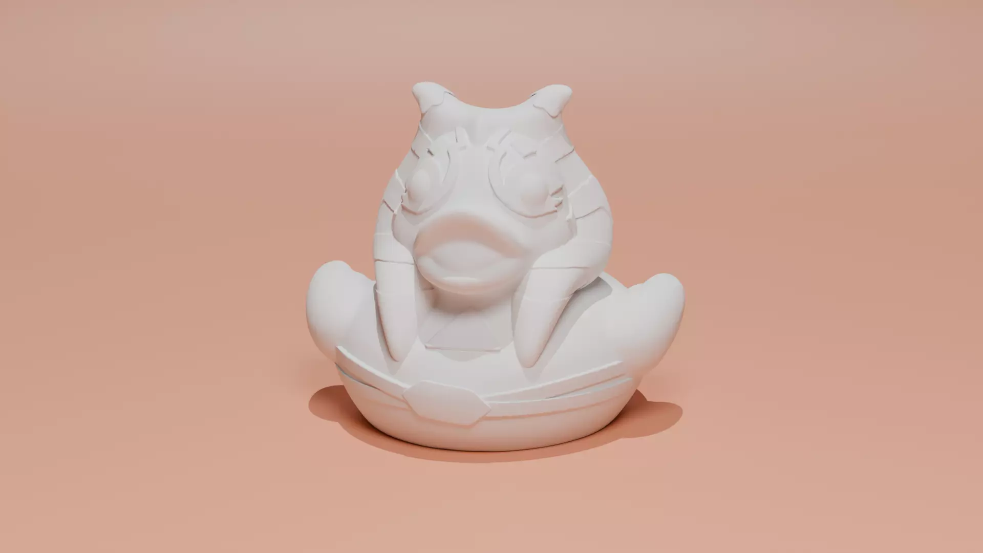 Star Wars Ahsoka Tano Rubber Duck 3D print model_0