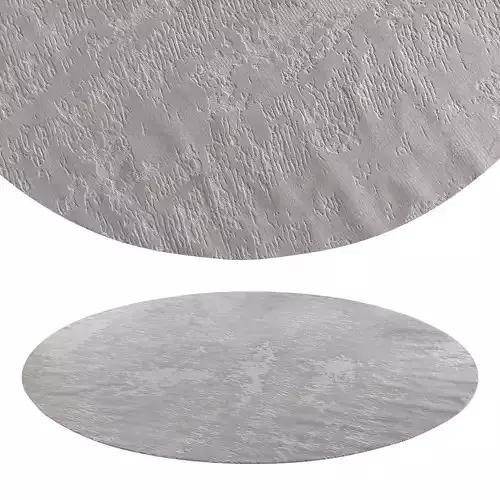 TEX GREY round rug