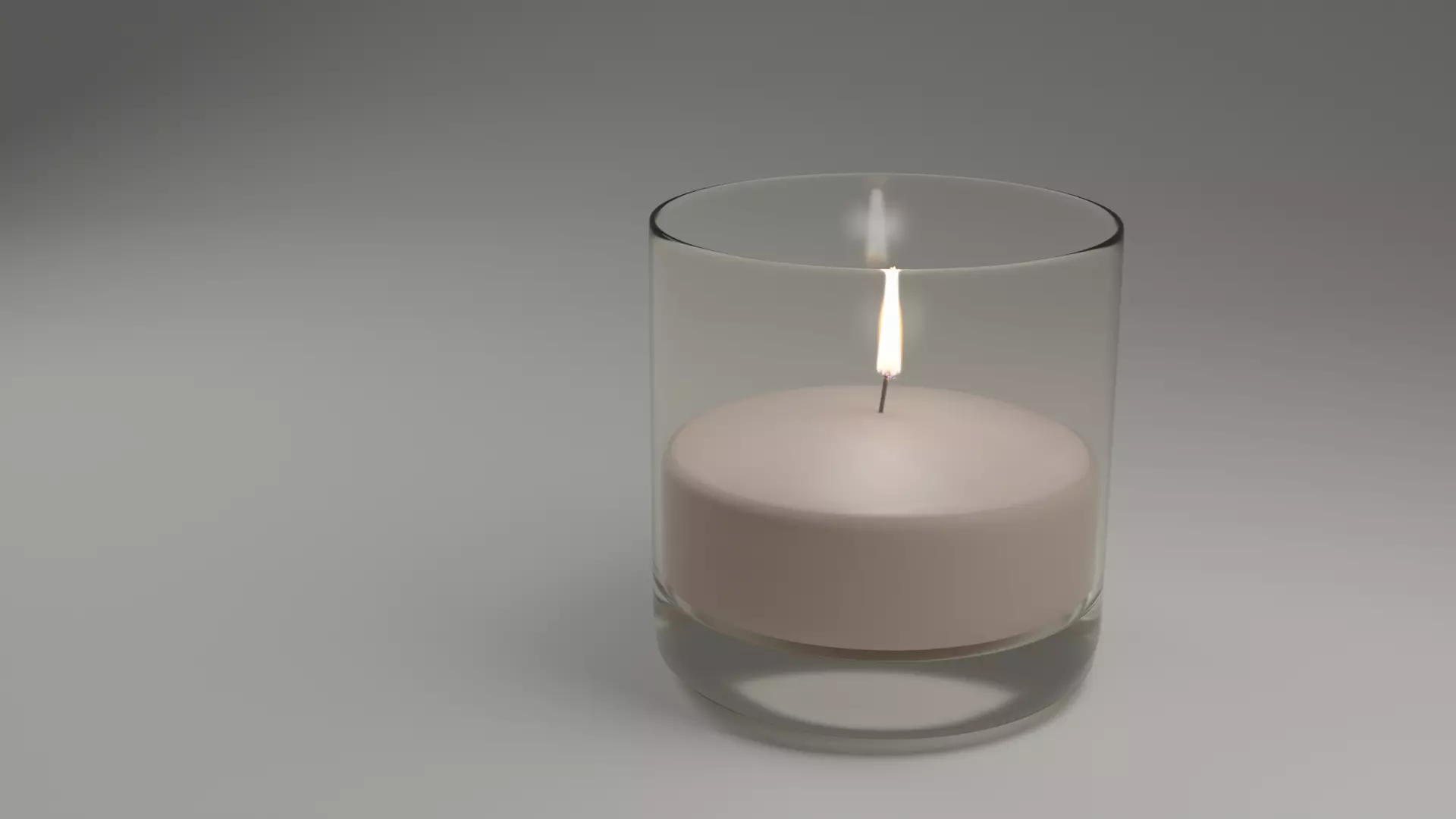 Candle 3D model_0