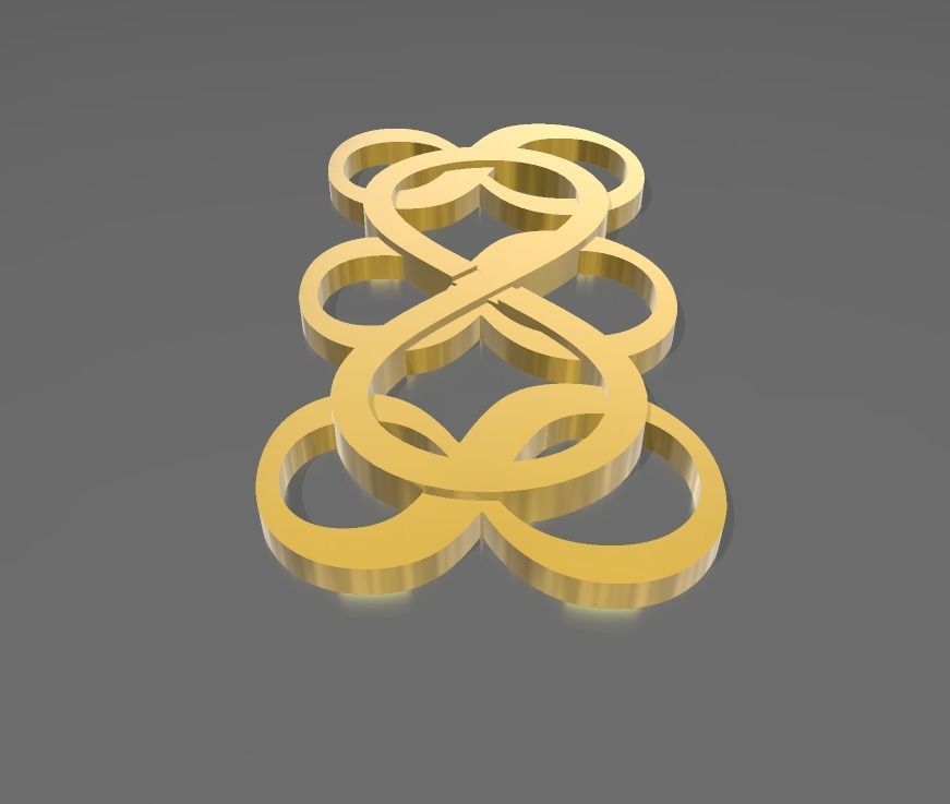 INFINITE 888 ABUNDANCE 3D print model_1