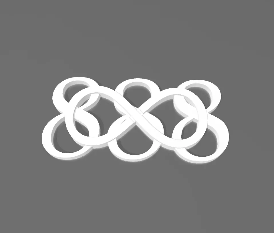 INFINITE 888 ABUNDANCE 3D print model_0