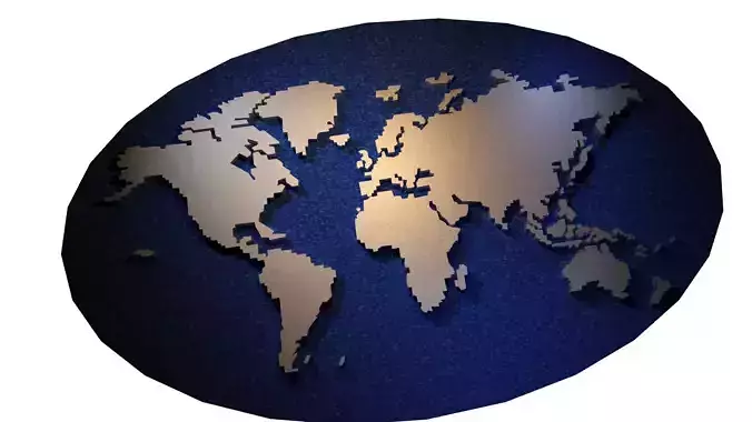 World Map 3d