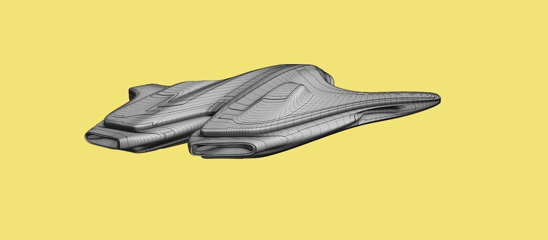 Explorer Spaceship 3D model_32