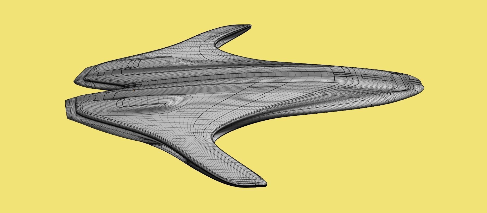 Explorer Spaceship 3D model_39