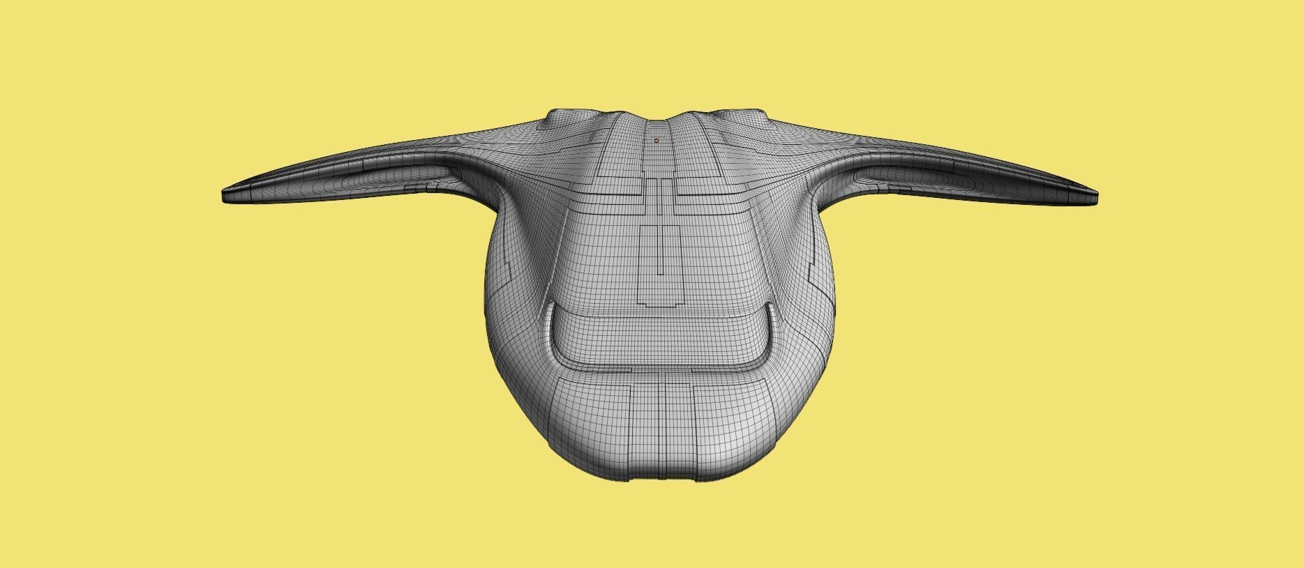 Explorer Spaceship 3D model_31