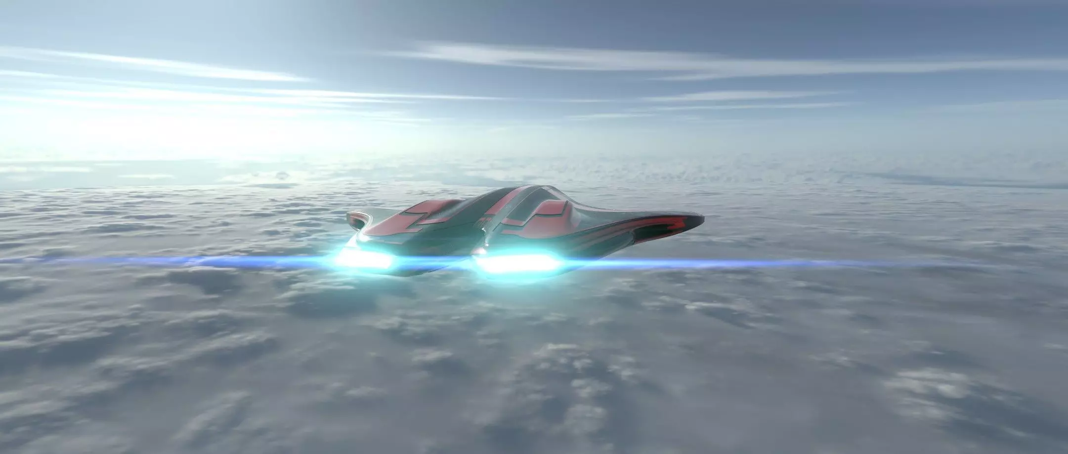 Explorer Spaceship 3D model_0