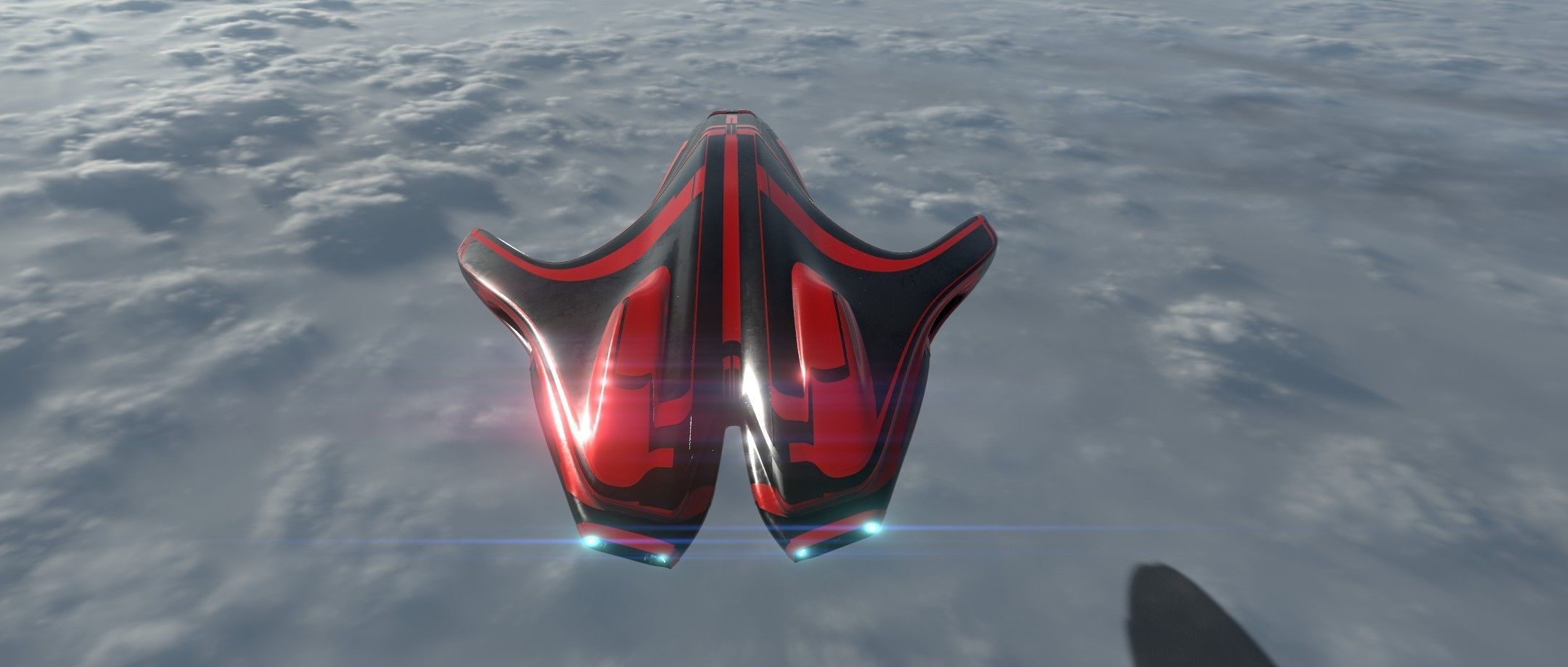 Explorer Spaceship 3D model_11