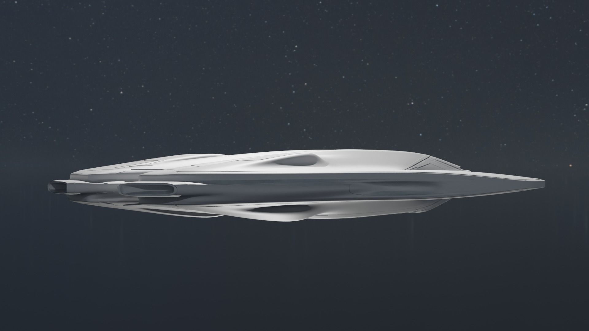 Explorer Spaceship 3D model_22