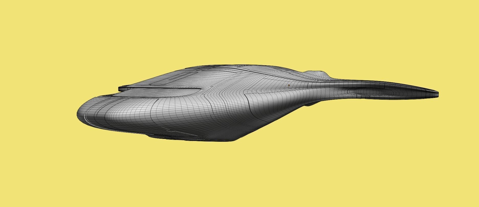 Explorer Spaceship 3D model_33