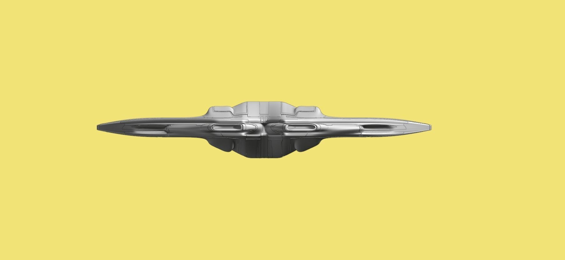 Explorer Spaceship 3D model_26