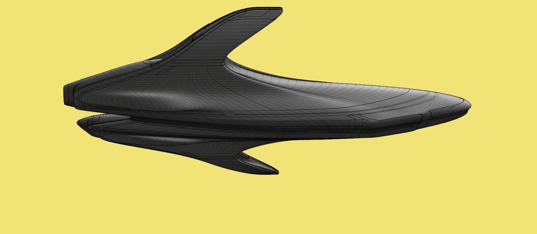 Explorer Spaceship 3D model_40