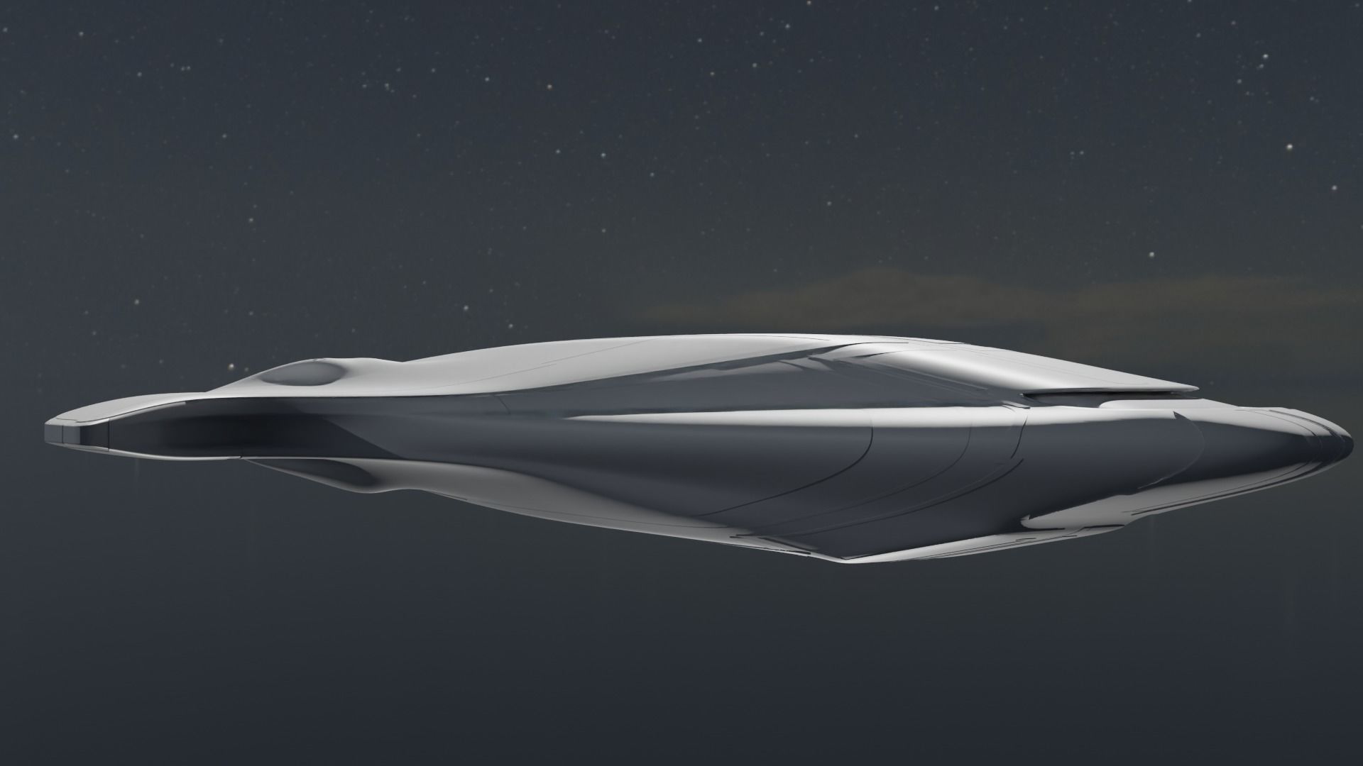 Explorer Spaceship 3D model_20