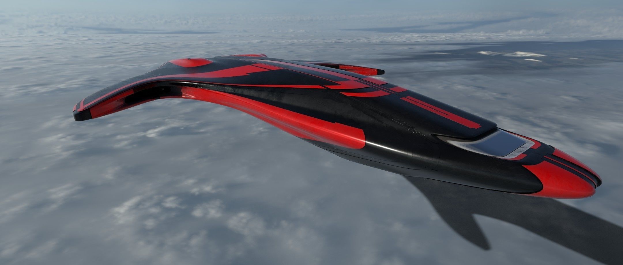 Explorer Spaceship 3D model_9