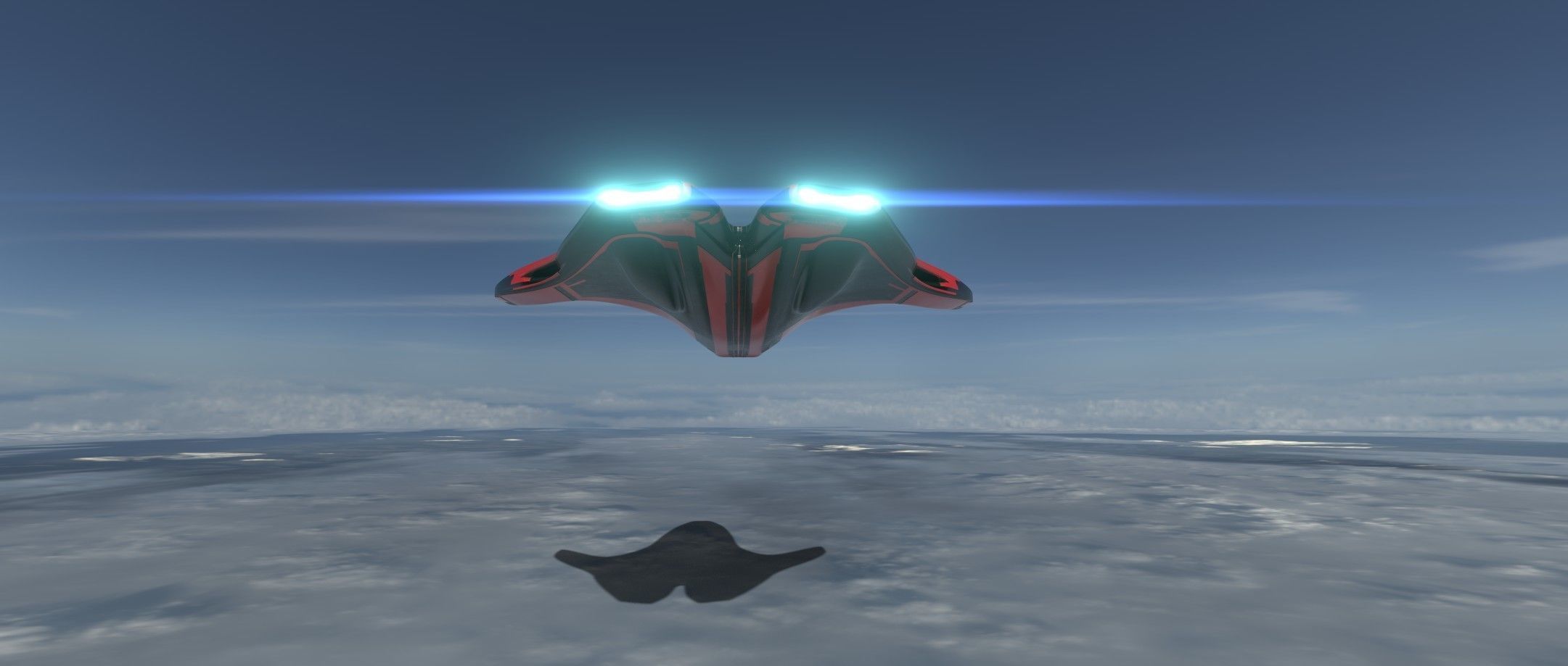 Explorer Spaceship 3D model_7