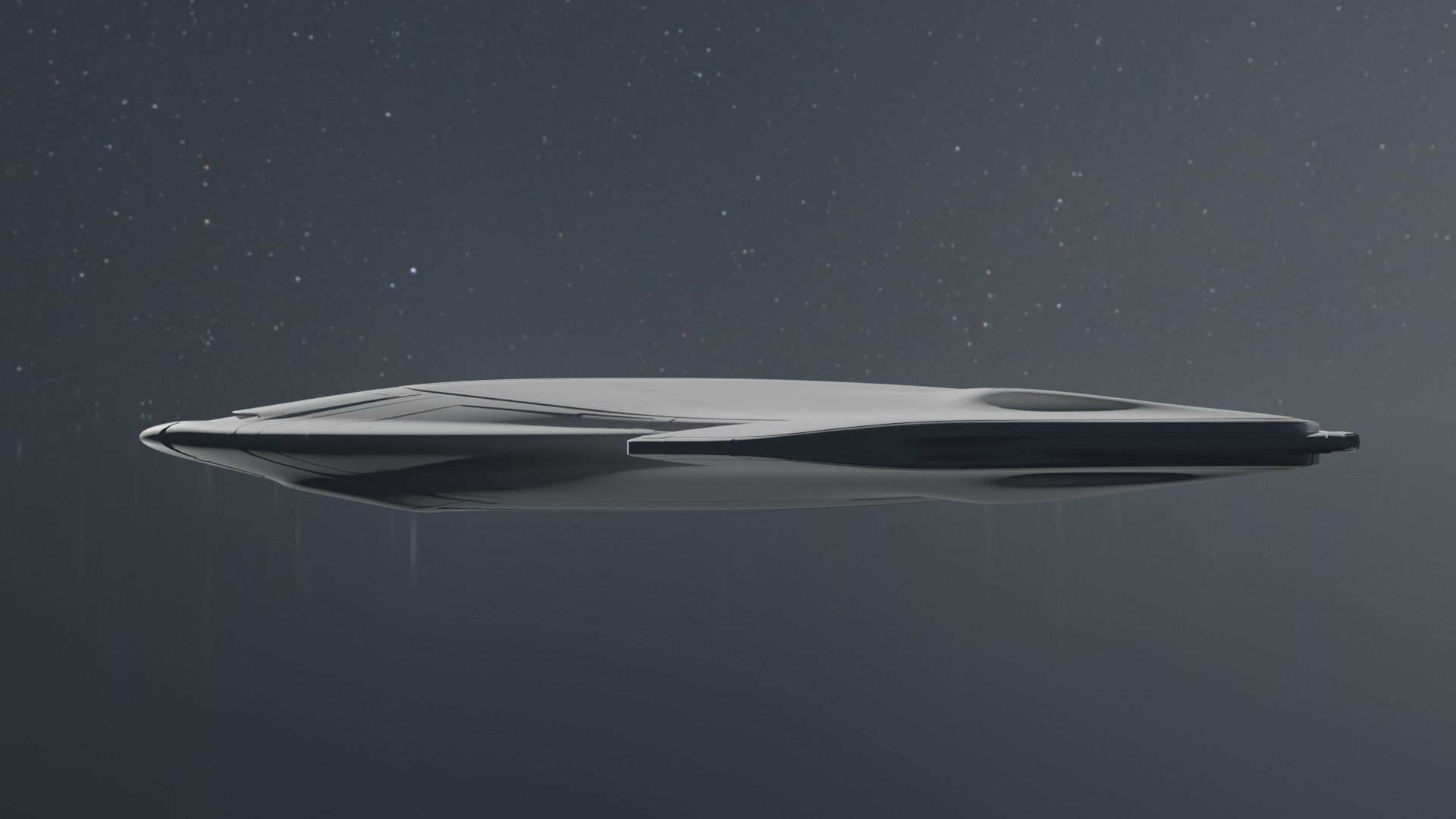 Explorer Spaceship 3D model_16