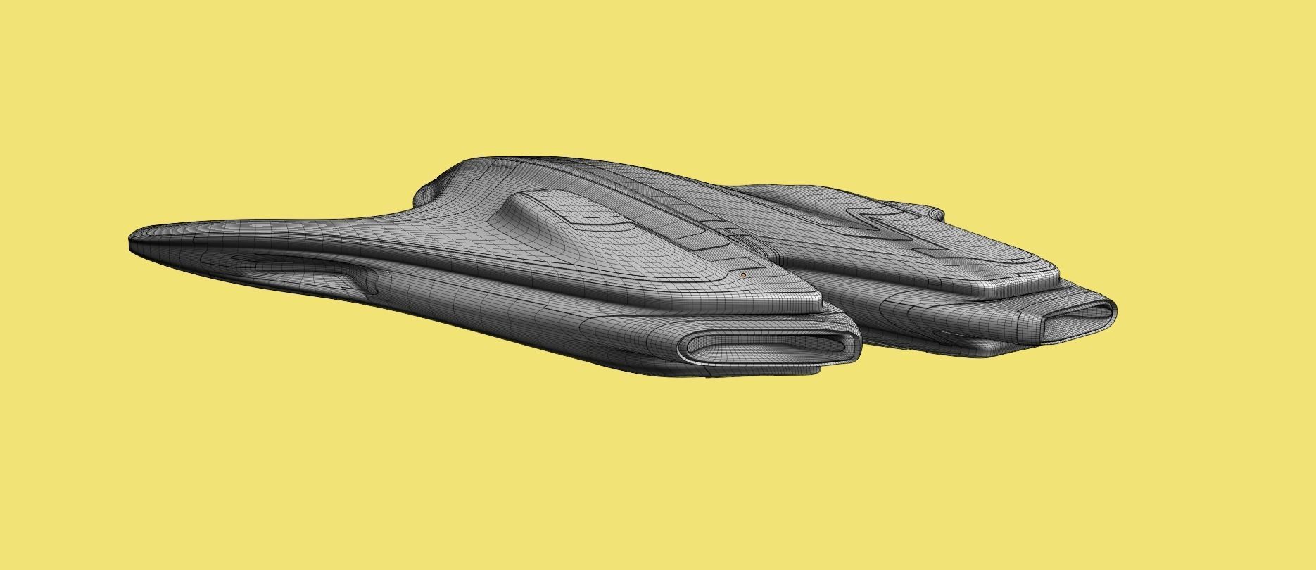 Explorer Spaceship 3D model_37