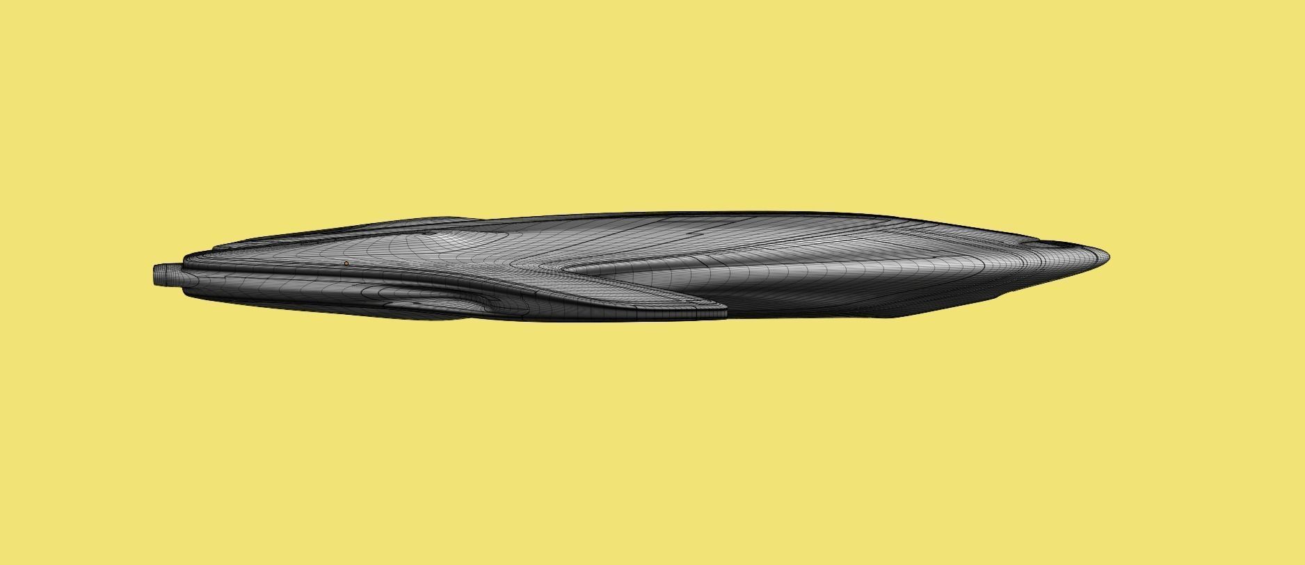 Explorer Spaceship 3D model_36