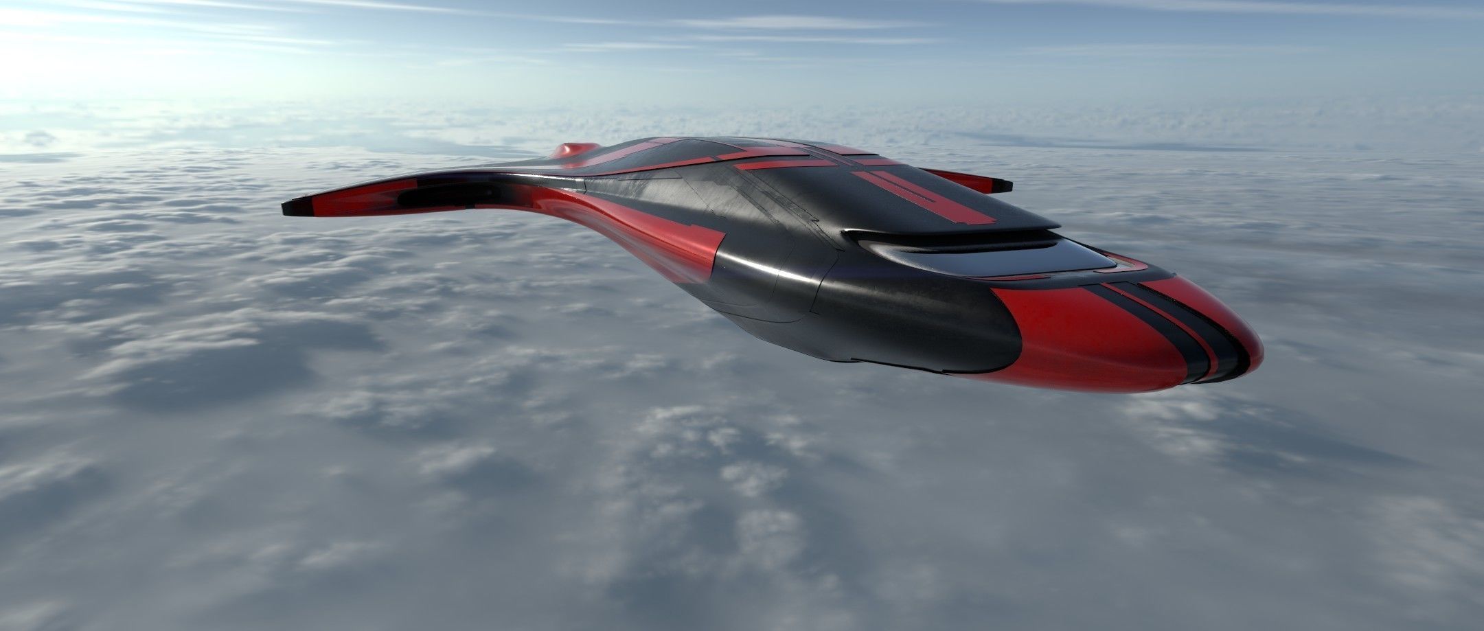 Explorer Spaceship 3D model_10