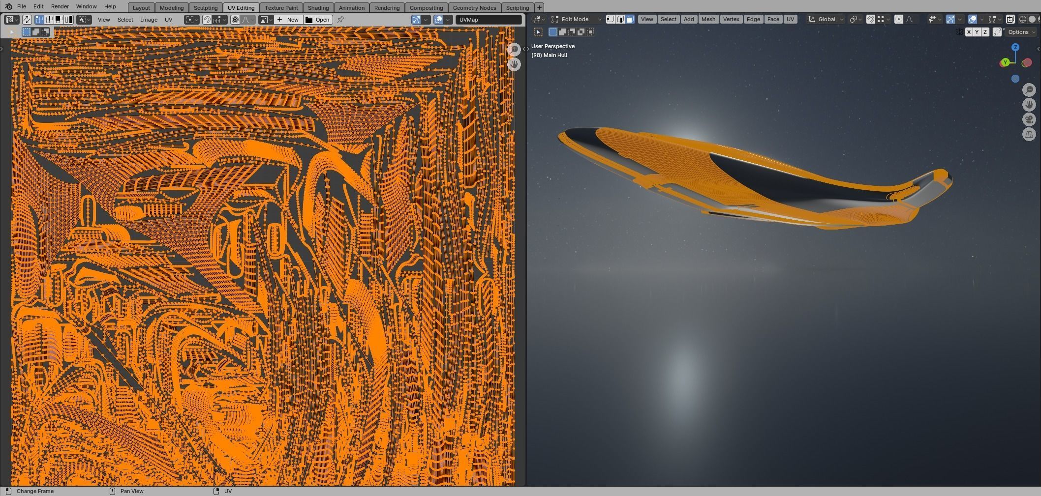 Explorer Spaceship 3D model_48