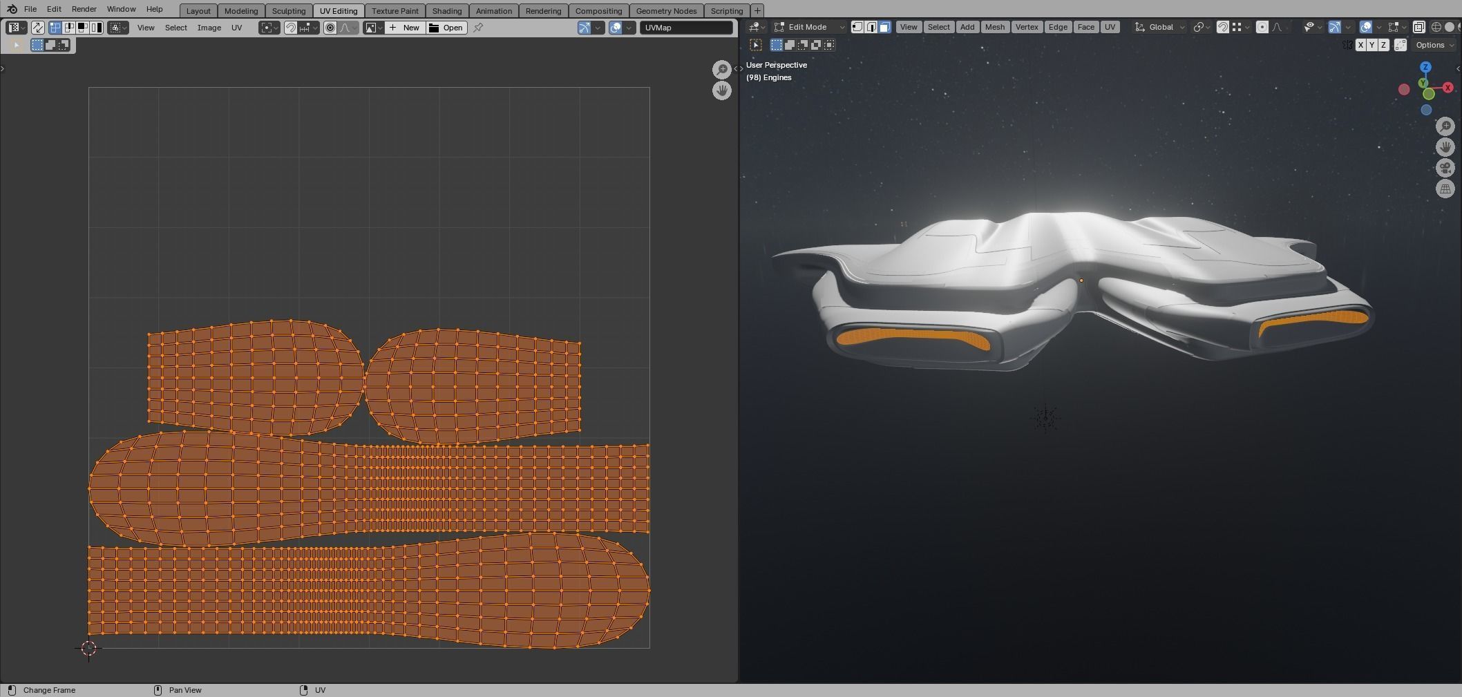 Explorer Spaceship 3D model_47