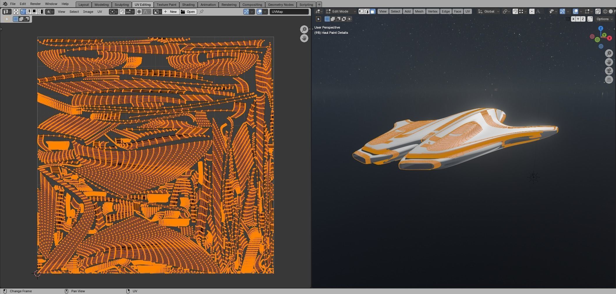 Explorer Spaceship 3D model_44