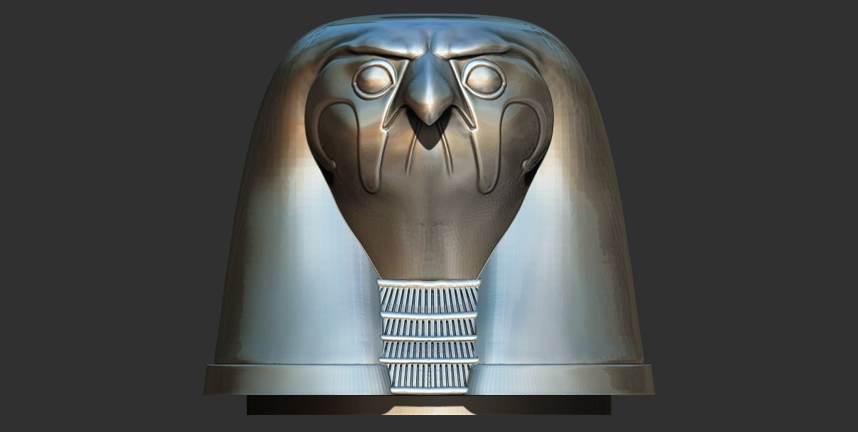 Ancient Egyptian Canopic Jars stl 3D Printable model 3D print model_7