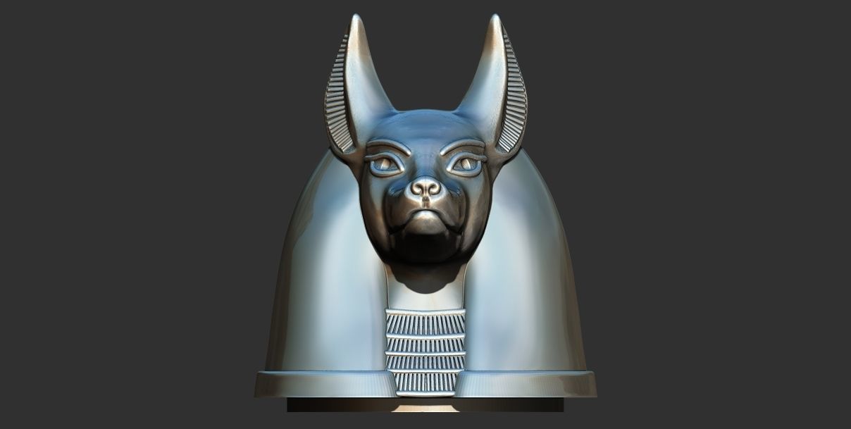 Ancient Egyptian Canopic Jars stl 3D Printable model 3D print model_11