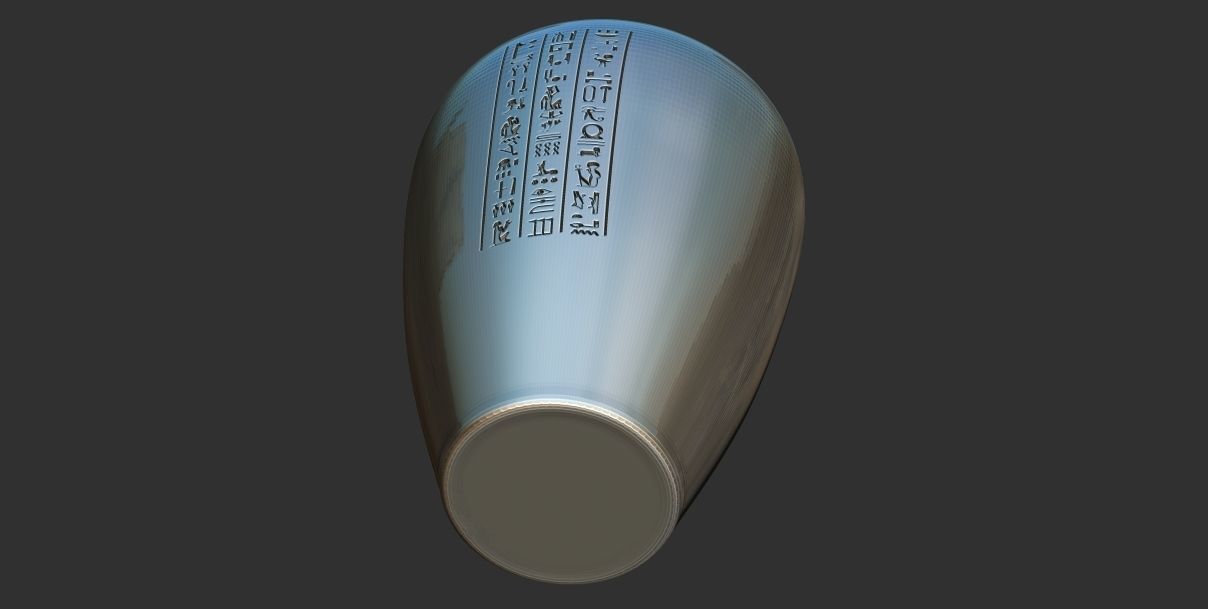 Ancient Egyptian Canopic Jars stl 3D Printable model 3D print model_2