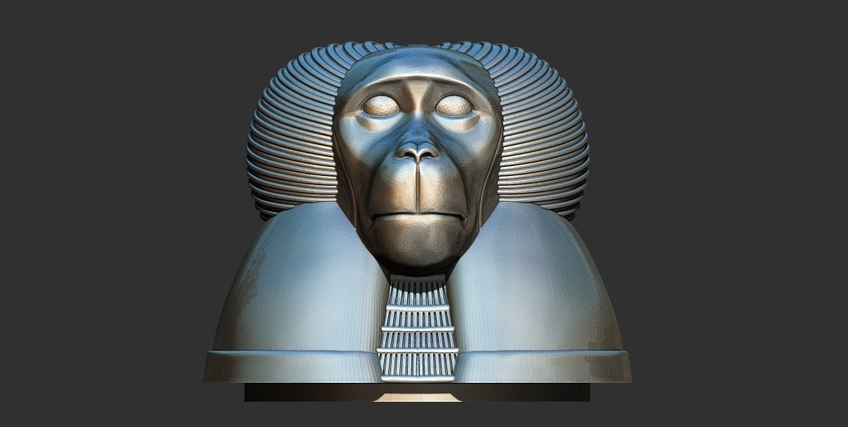 Ancient Egyptian Canopic Jars stl 3D Printable model 3D print model_3