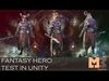 Fantasy Hero Low-poly 3D model_3