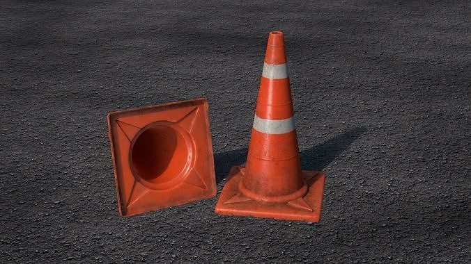 traffic cone 3D Model 3D model