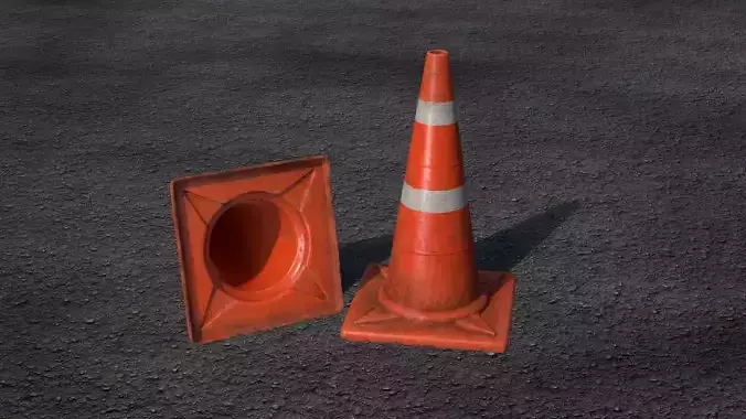 traffic cone 3D Model