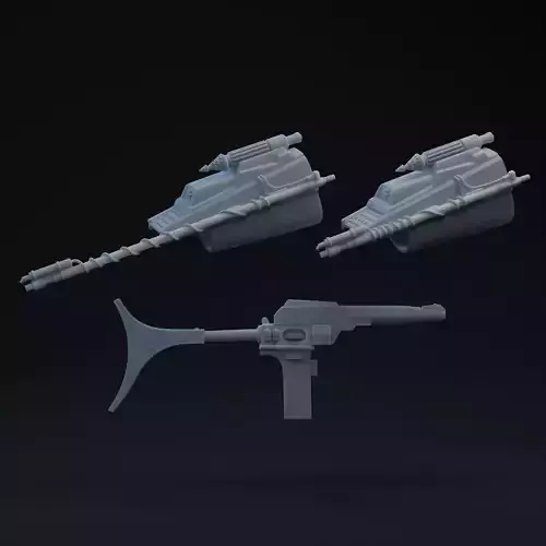 Pre Production Boba One-Twelfth Scale 3D Kit