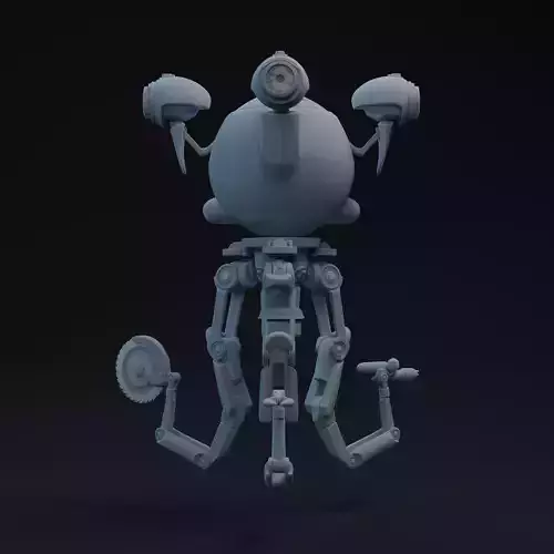 F4 Mr Handy One-Twelfth Scale Files 3D print model